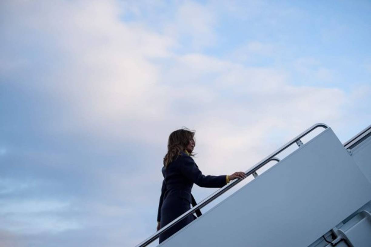 La primera dama tiene planeado regresar a la Casa Blanca hasta este miércoles.