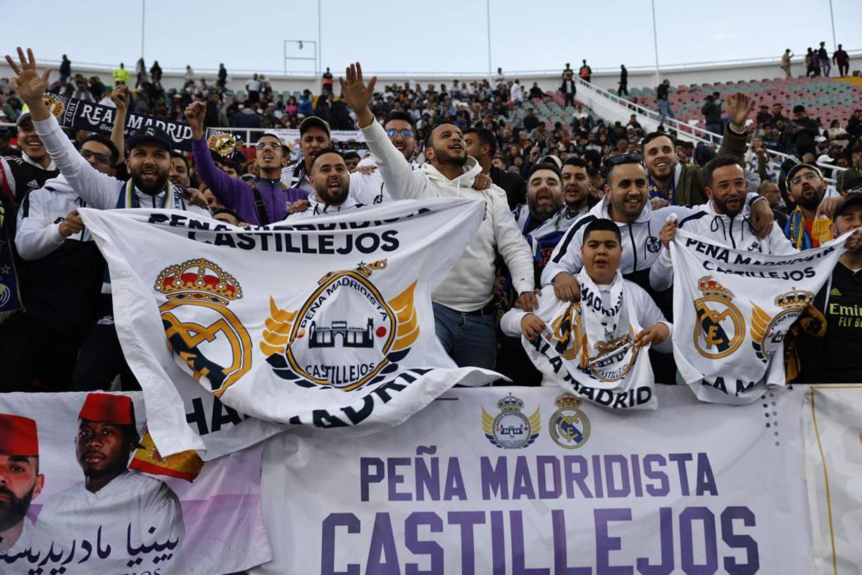 La afición del Real Madrid se hizo sentir en Marruecos en la final del Mundial de Clubes.