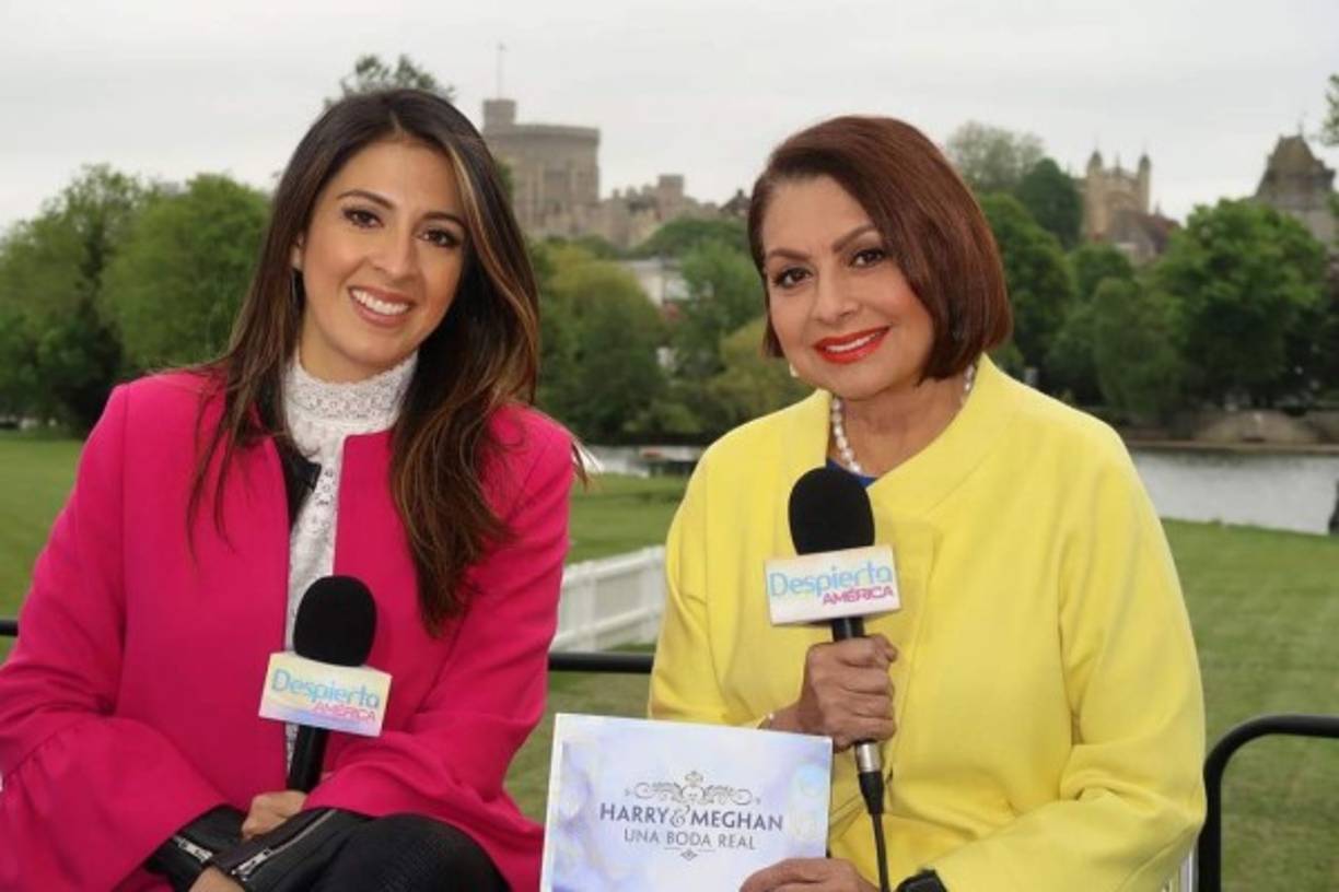 Maity Interiano<br/><br/>María Teresa Interiano Medina, mejor conocida como Maity Interiano, se ha destacado como periodista del programa Despierta América de Univisión donde ha manifestado en múltiples ocasiones su orgullo de ser hondureña.<br/><br/>La periodista se ha enfocado en el periodismo de espectáculo, cubriendo eventos importantes como la reciente boda del príncipe Harry y Meghan Markle.<br/>