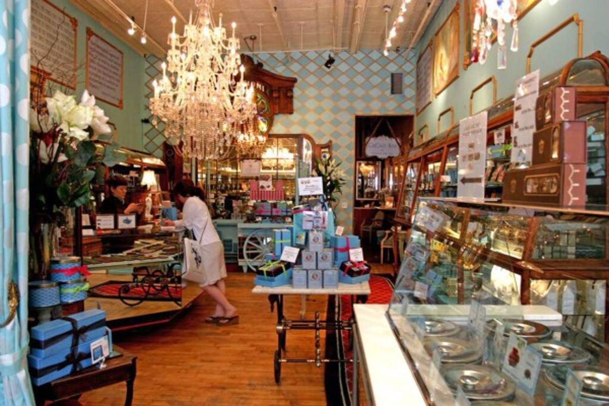 Una imagen de la tienda de Maribel en Nueva York.