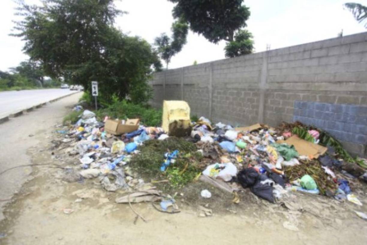 Los promontorios de basura en las calles sanpedranas están a la orden del día.