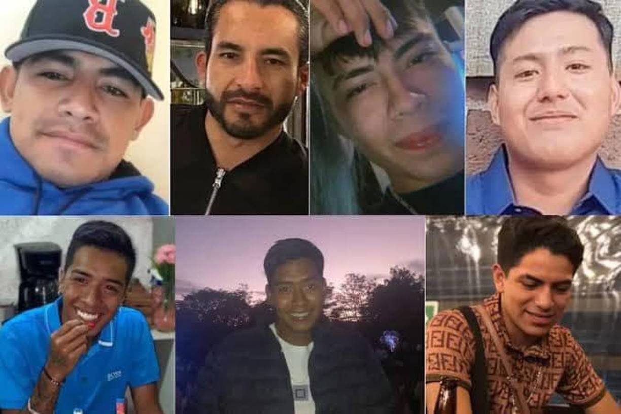 Hasta el momento, las víctimas denunciadas fueron identificadas como: Yair Morales Matías, de 19 años, Omar Edwin García Gutiérrez, 30 años, Yurem de Jesús Barrios Martínez, 17 años, Luis Alberto Contreras Zúñiga, 44 años y Julio Alberto Quiroz González, de 19 años.