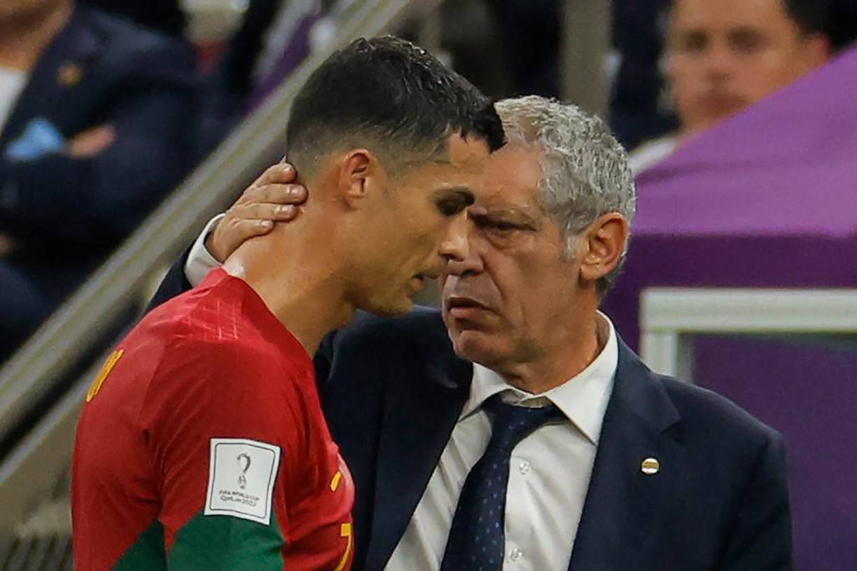 Cristiano Ronaldo no la pasó nada bien pese a la victoria de 2-0 de Portugal ante Uruguay que dejó a los portugueses con el pase a octavos de final del Mundial de Qatar.