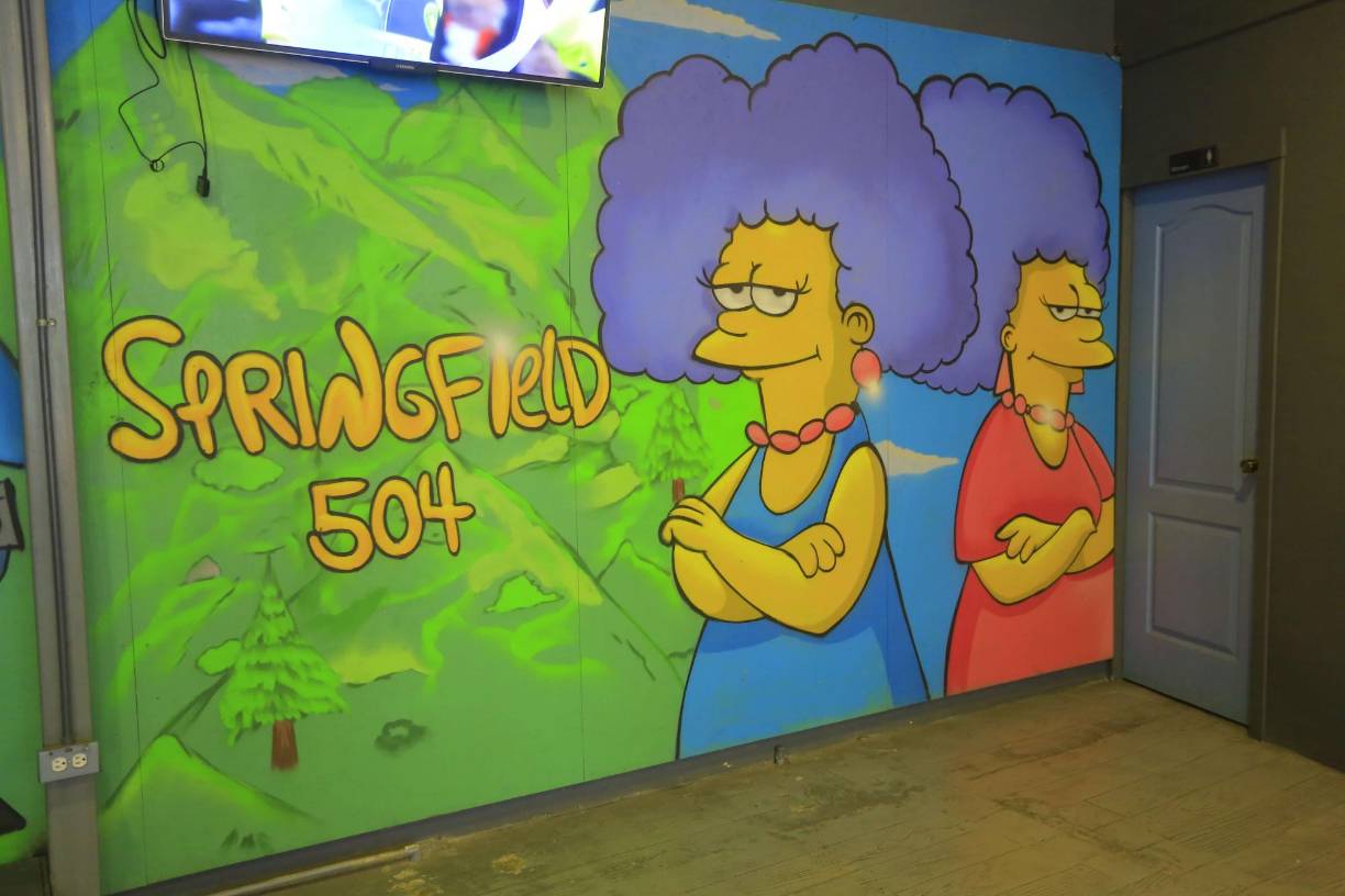 En la serie, la geografía de Springfield y alrededores contiene costas, desiertos, zonas agrícolas extensas, altas montañas y cualquier elemento necesario para el desarrollo del argumento o de los chistes.