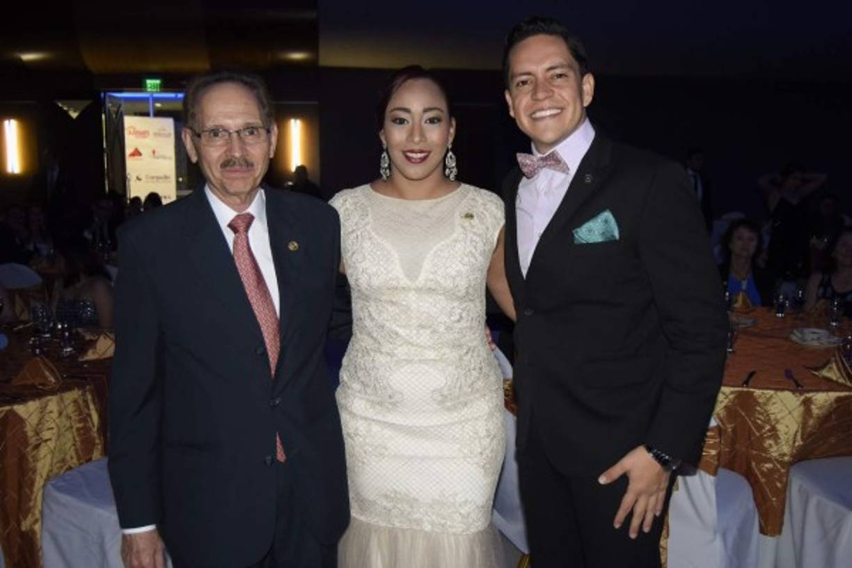 Francisco Viau, Kelly Bonel y Diego Furlan.