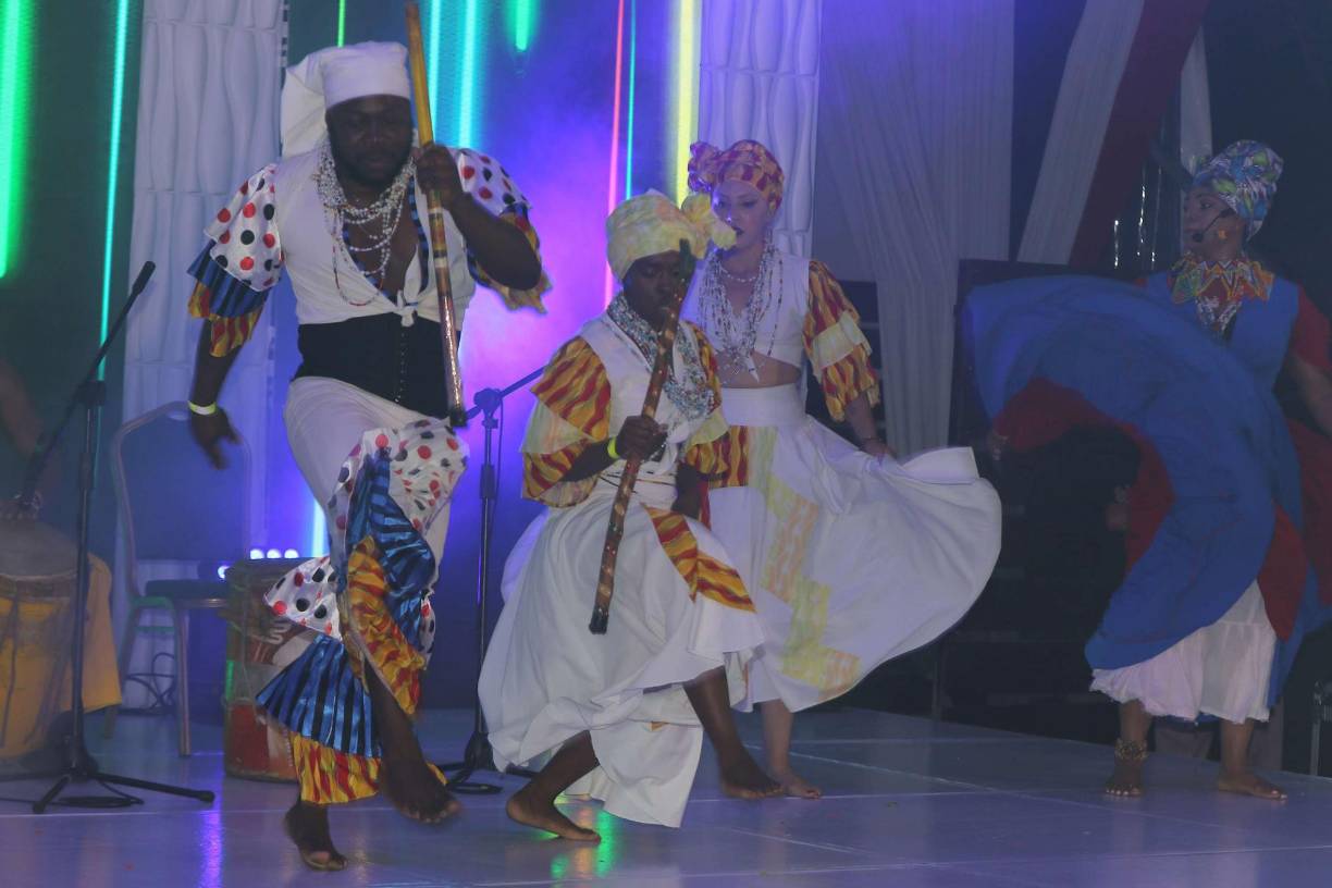 El Ballet Nacional Folklórico Garífuna de Honduras tuvo una<br />destaca participación.