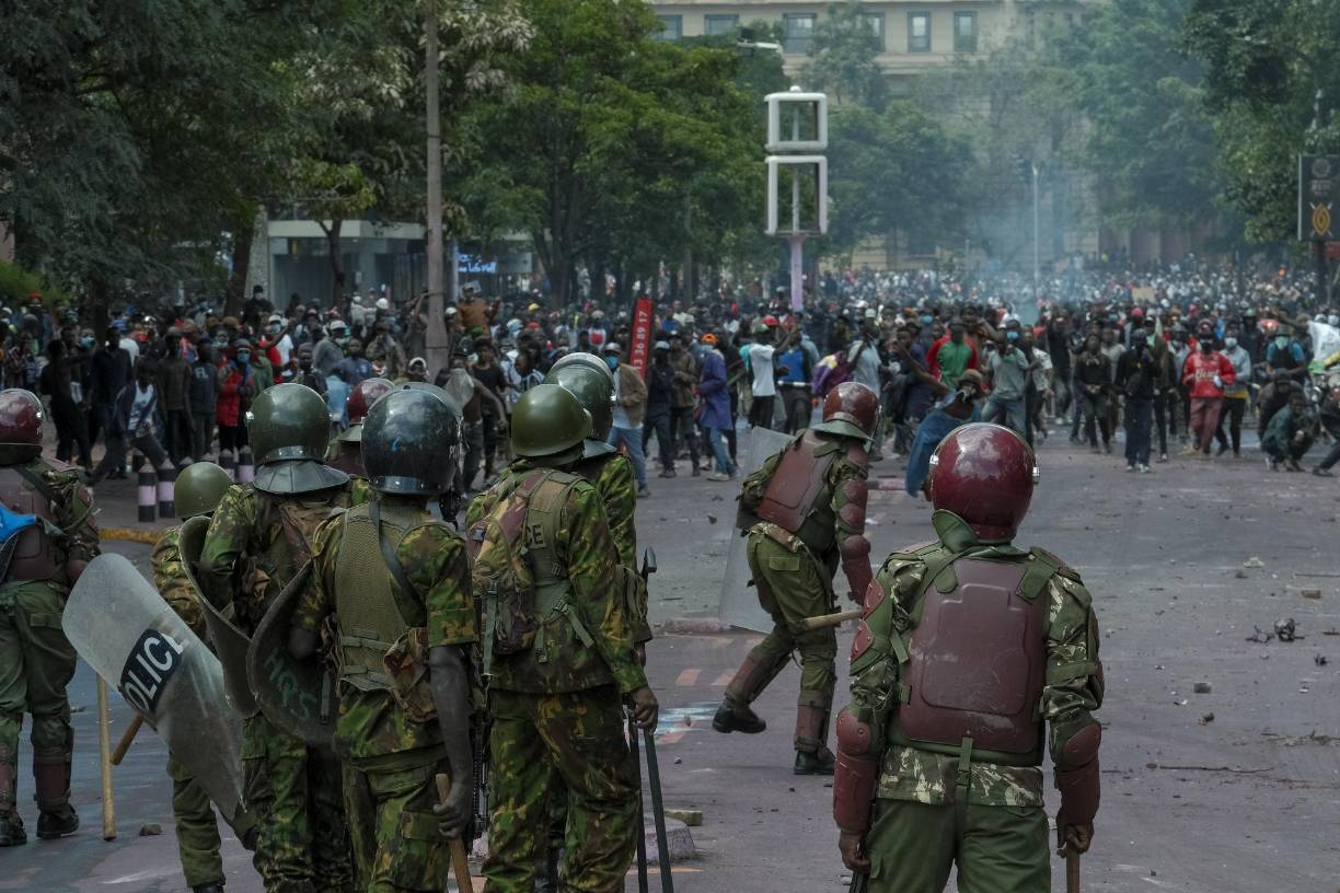 <b>Kenia</b>, un país de 52 millones de habitantes, es un motor económico de la región, confrontado sin embargo a fuertes tensiones.