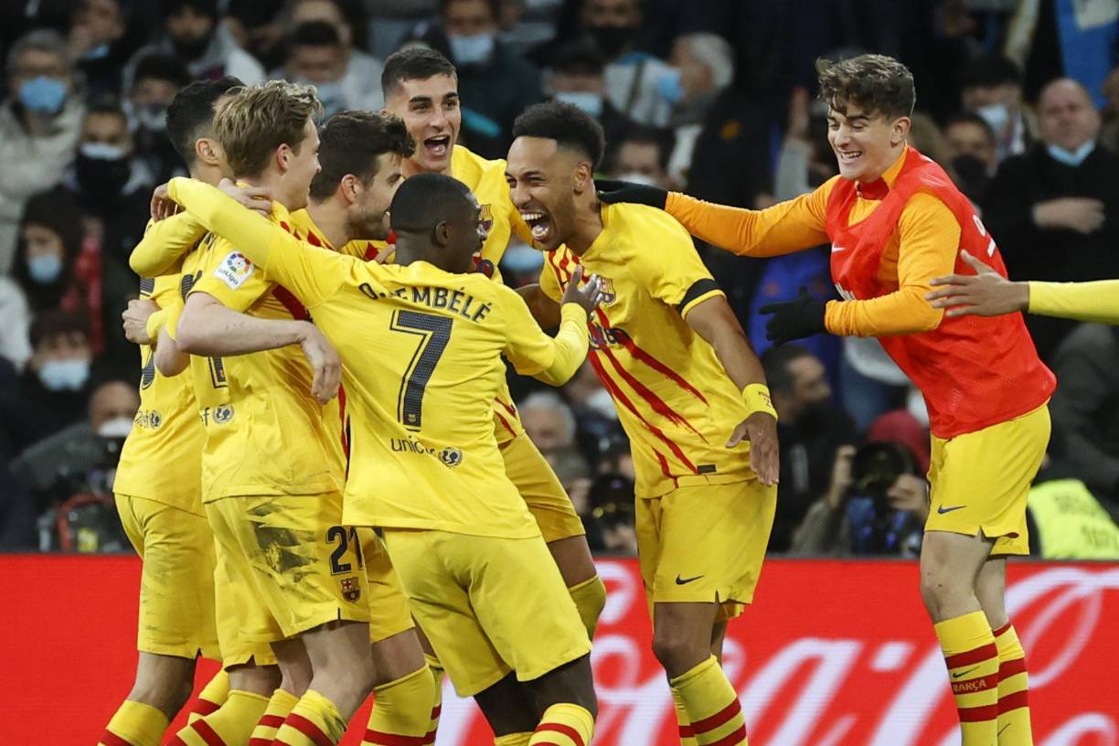 Barcelona se dio un festín en el Santiago Bernabéú y humilló al Real Madrid.