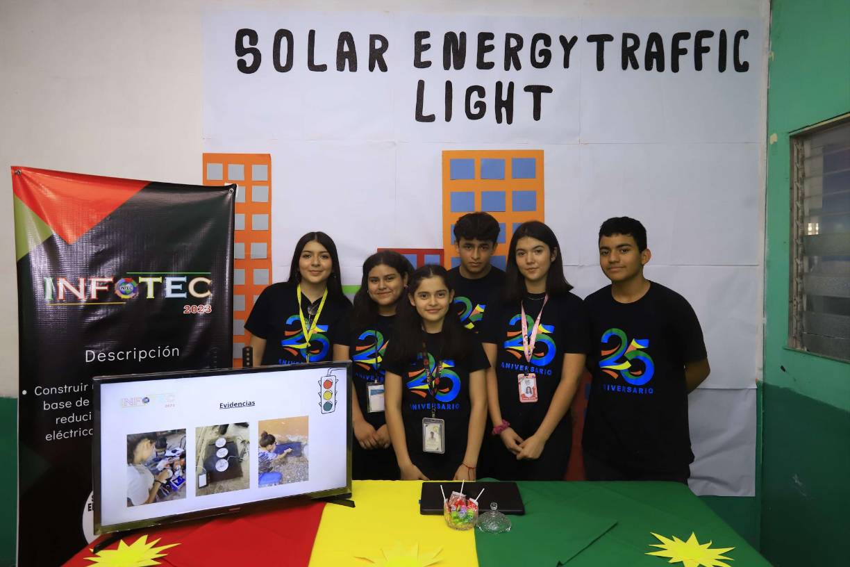 Angie Garay, Jenssy Sarmiento, Mindy Molina, Julio Barahona, Raquel Cerón y Marlon Rivas