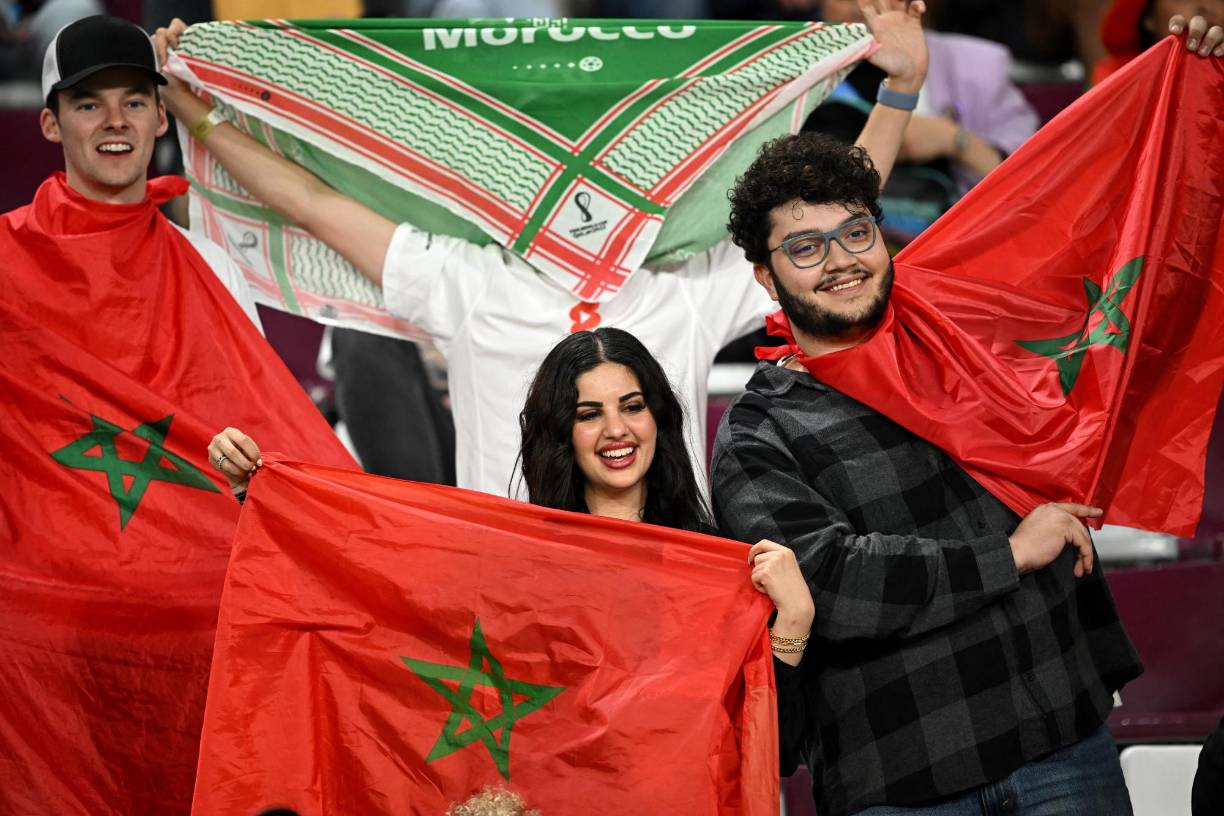 Pero en el Estadio Internacional Khalifa, el duelo de bellezas era más que claro.