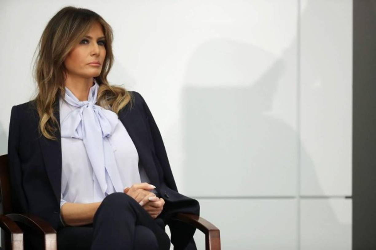 Este es el primer evento público de Melania luego de que Omarosa, la exasesora de Trump, lo acusara de mantener a su esposa como 'rehén' en la Casa Blanca.