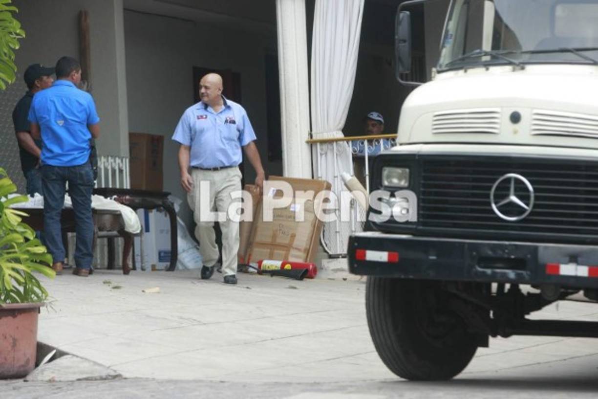 En la vivienda vivía 'Mi Rosa' junto al expresidente y sus hijos.