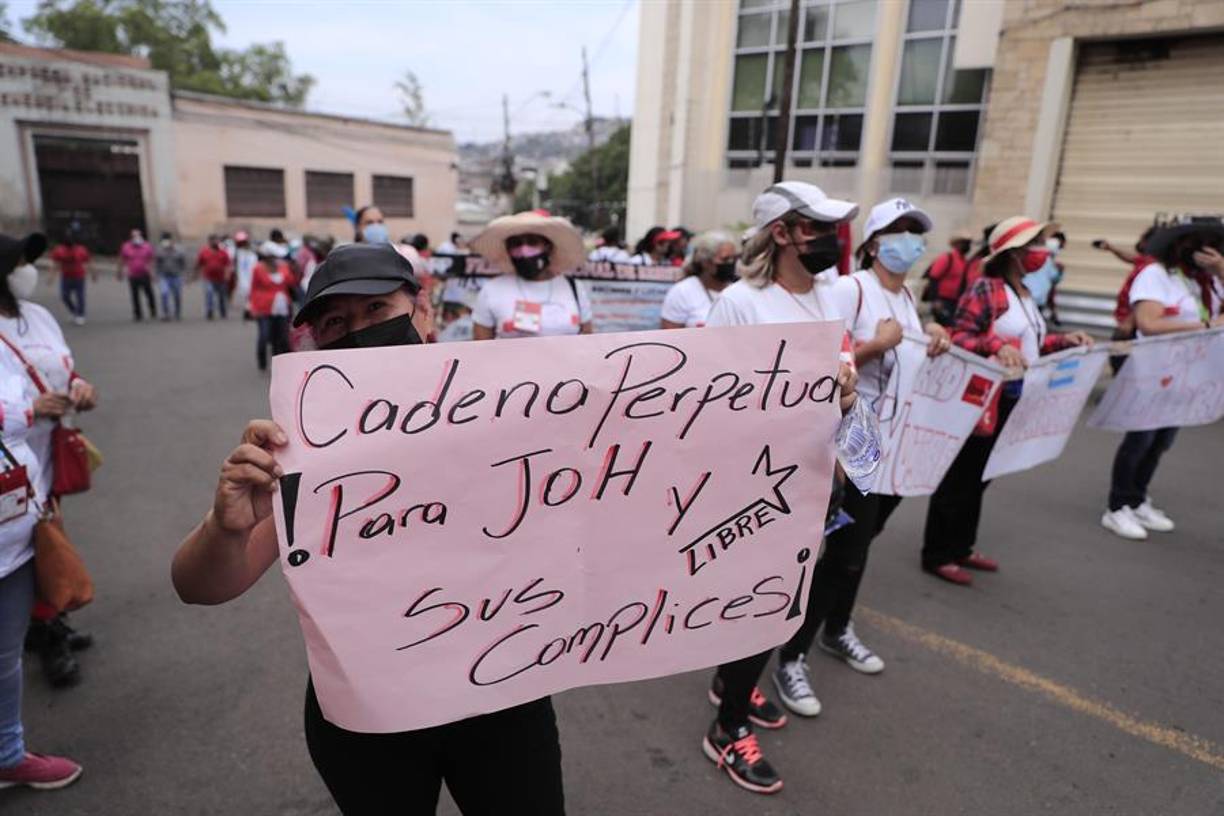 Hondureños se movilizan para conmemorar el Día del Trabajador