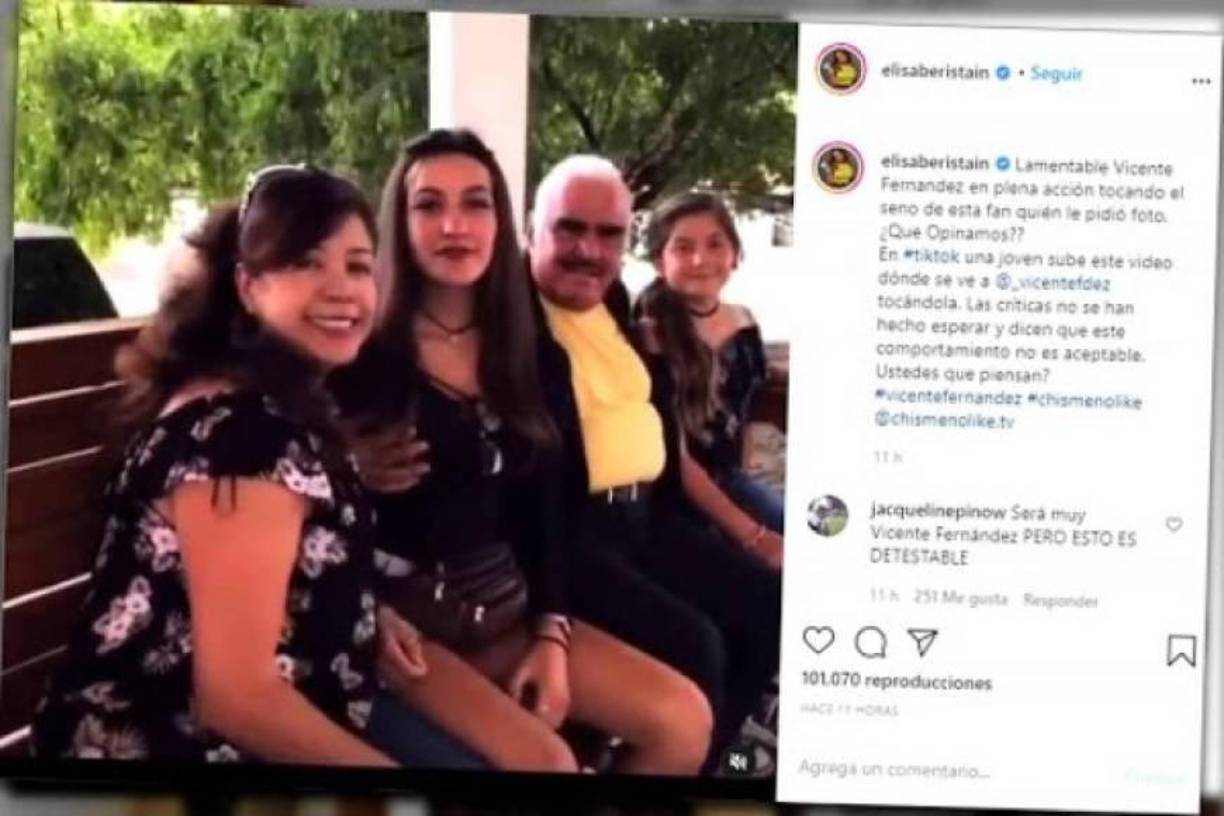 El intérprete de Estos Celos negó que haya sido acoso y aseguró que fue un accidente.