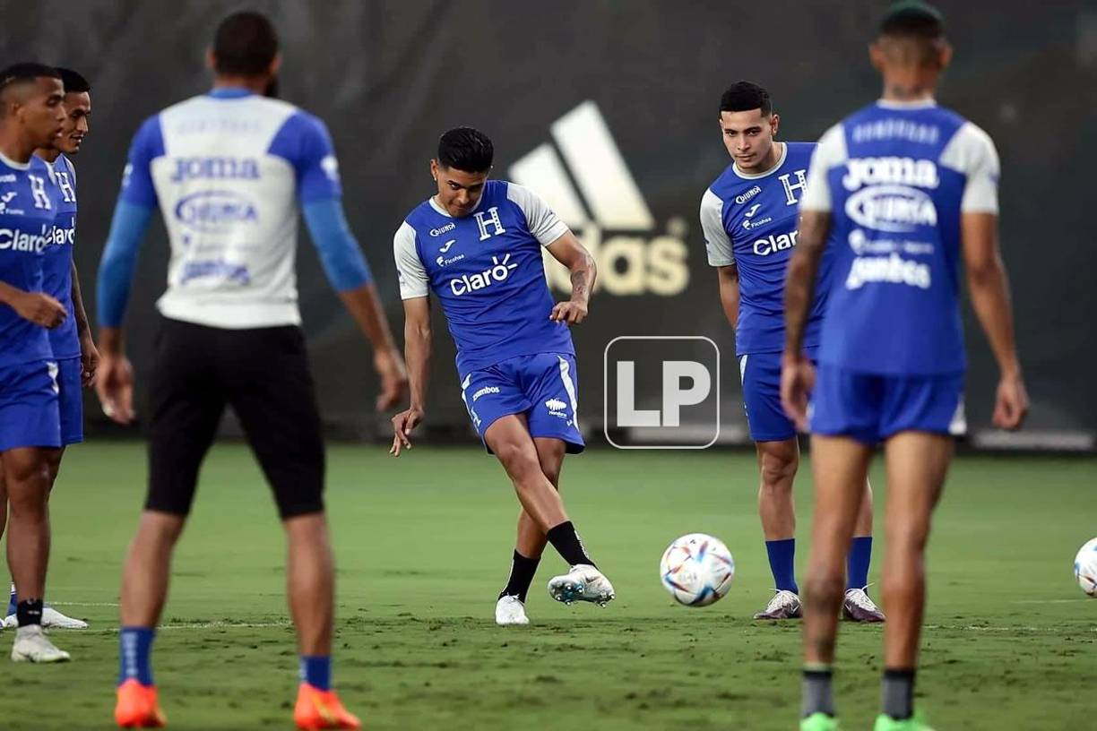 Las linduras presentes y el buen ánimo: Selección de Honduras quedó lista para jugar contra Argentina
