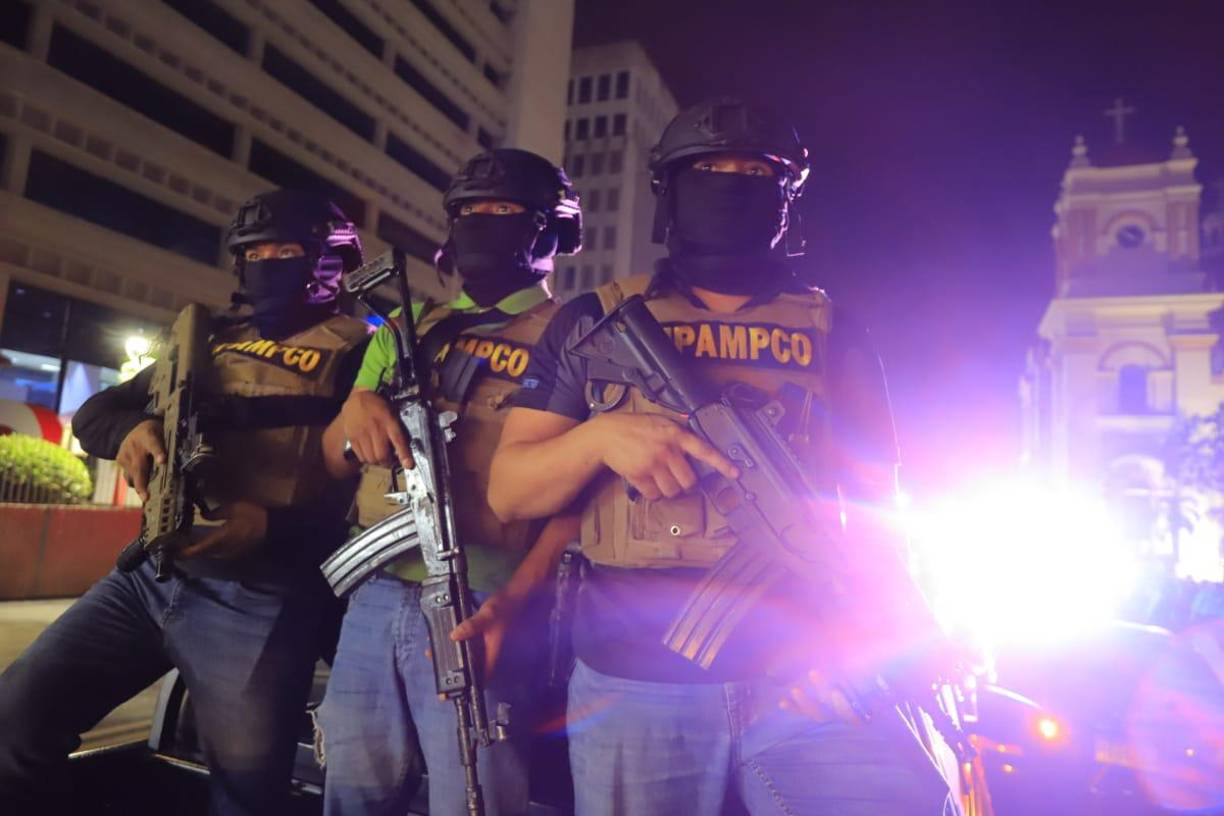 Así vivieron los sampedranos la primera noche del toque de queda