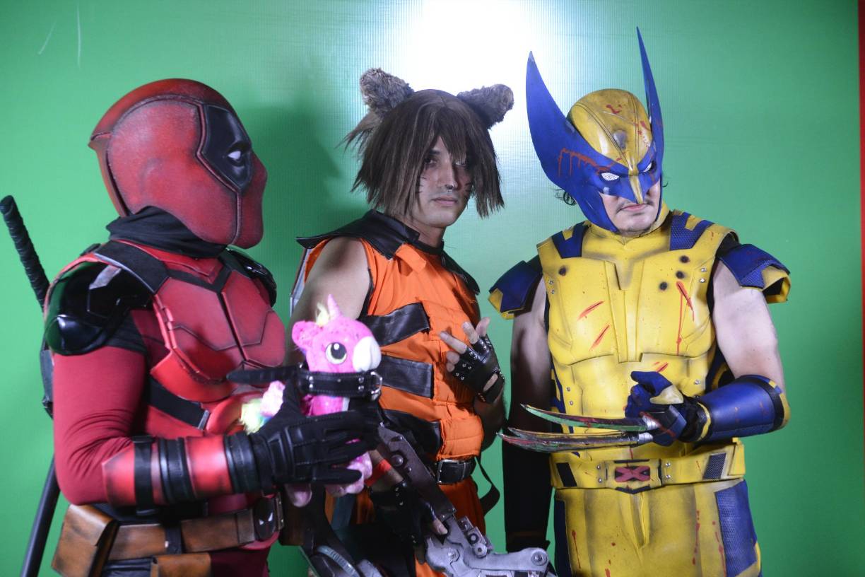 Entre los personajes más destacados figuraron Spider-Man, Wolverine, Deadpool, Magneto, Pantera Negra, Dragon Ball Z, One Piece, Naruto, Zelda y muchos más. 