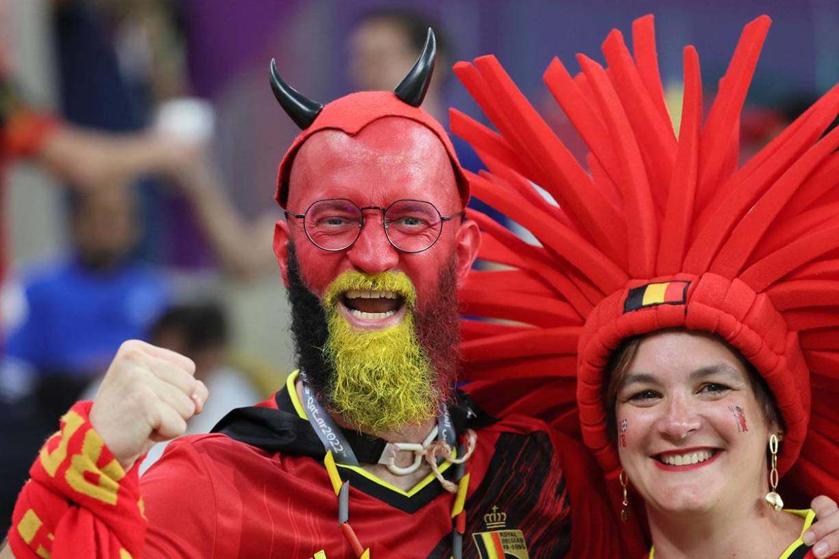 Bélgica contó con el apoyo de los ‘Diablos Rojos‘, como se le conocen a los belgas en el mundo del fútbol.