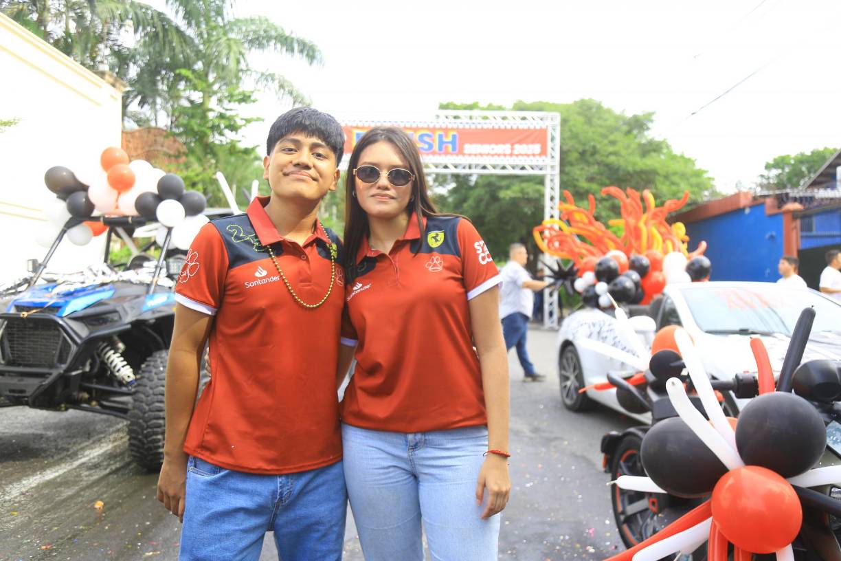 Gabriel Benitez y Sarah Deras. 