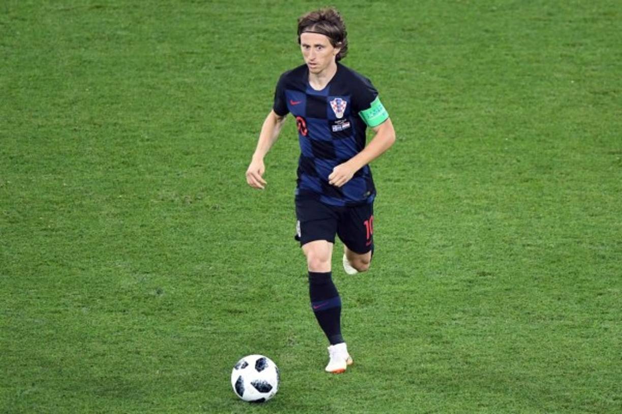 Mediocampista Luka Modric (Croacia). Foto AFP
