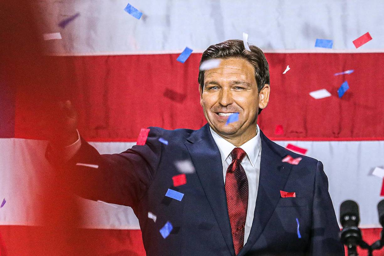 Ron DeSantis: Con 44 años, el gobernador de Florida es la estrella en ascenso de la extrema derecha. 