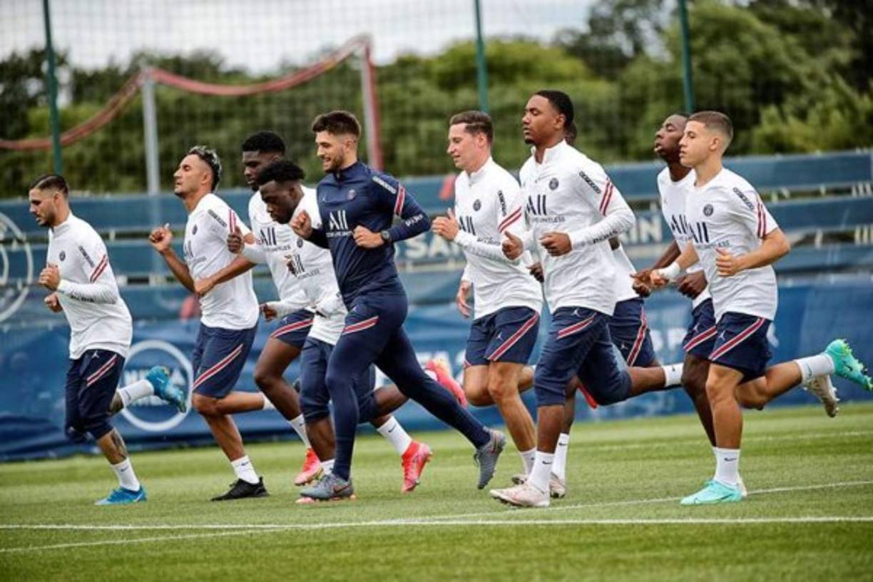 El PSG ya lleva una semana de pretemporada y este lunes se sumó por primera vez Sergio Ramos.