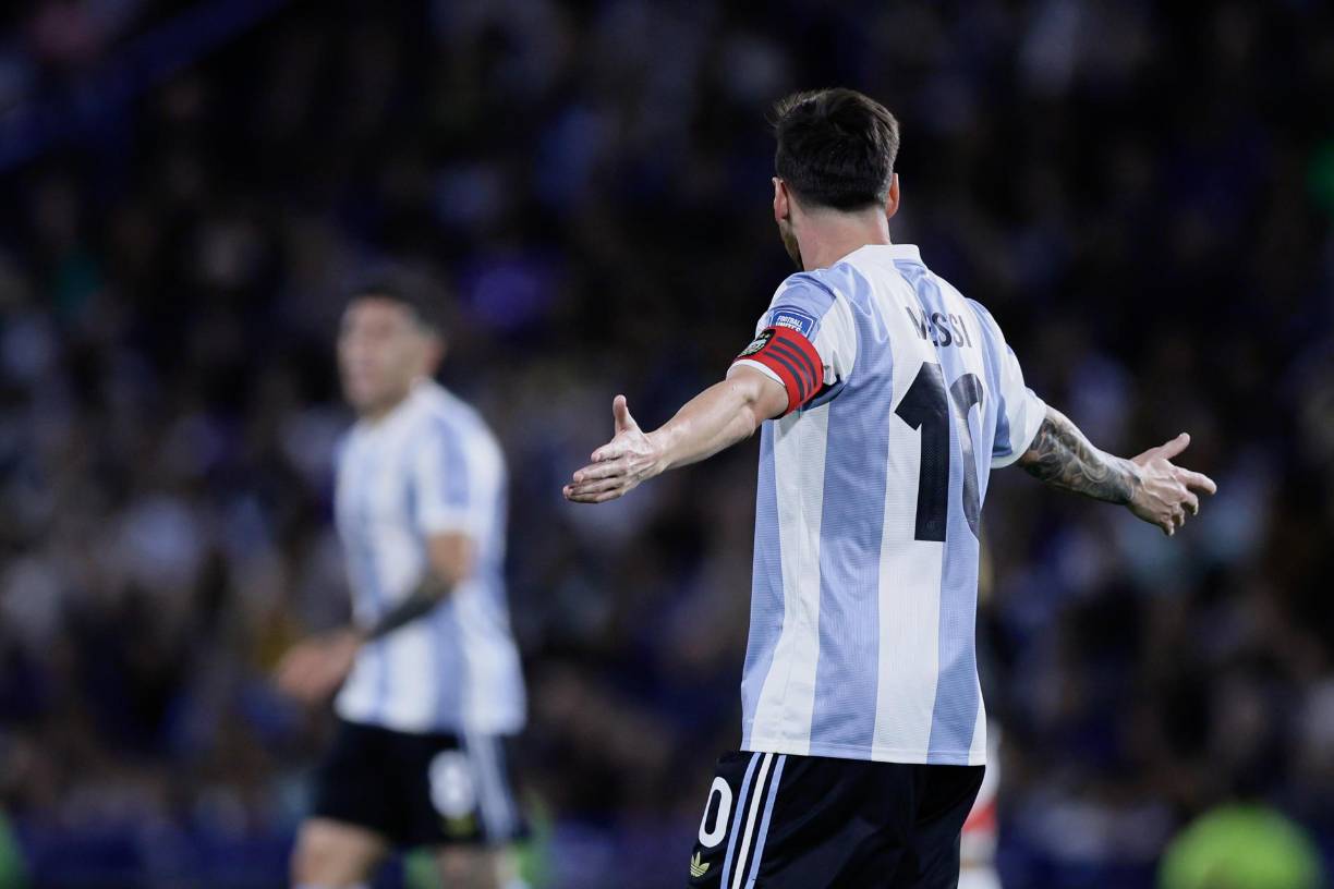 Messi no tuvo su mejor noche. 