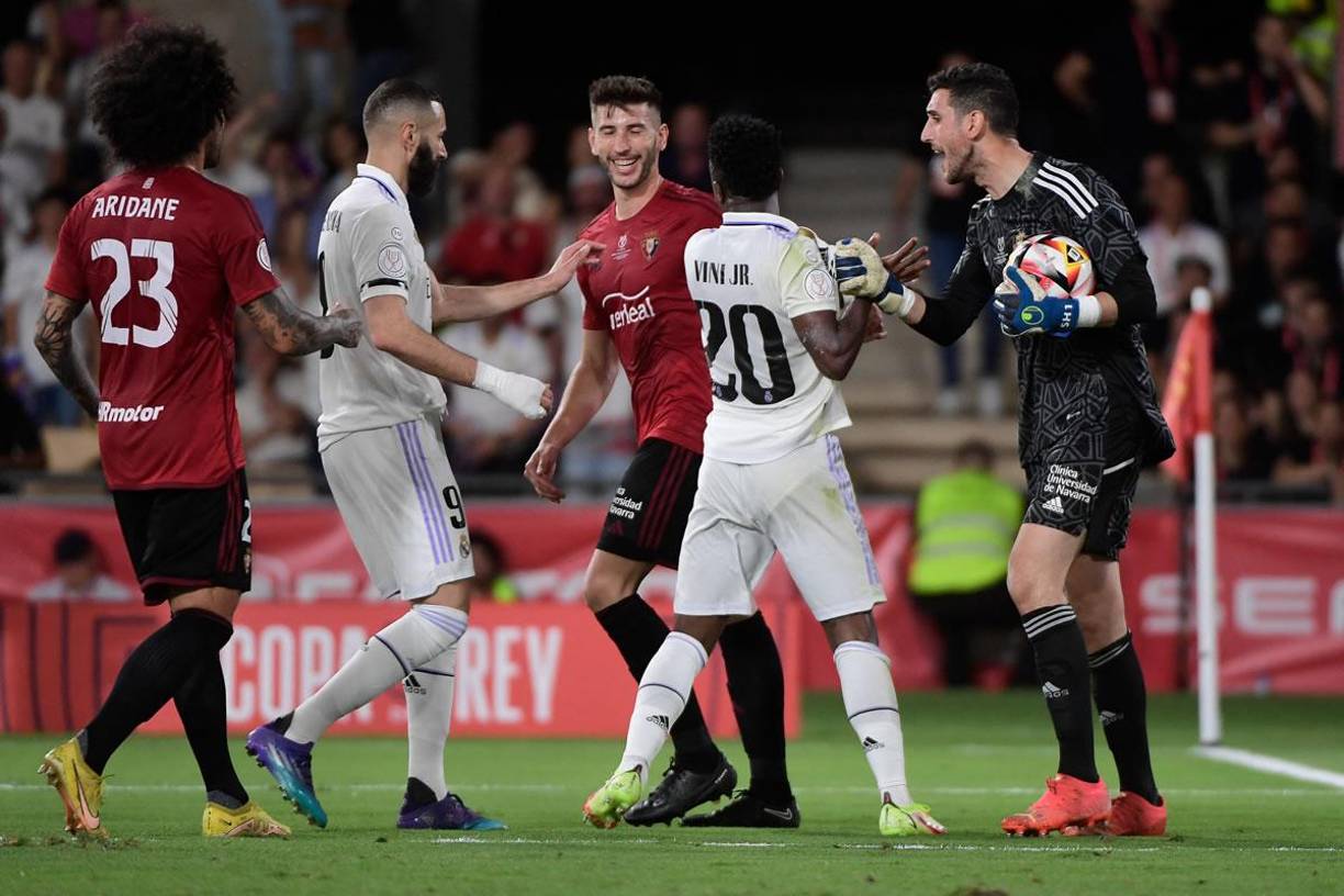 Vinicius estaba muy molesto, mientras David García se reía.