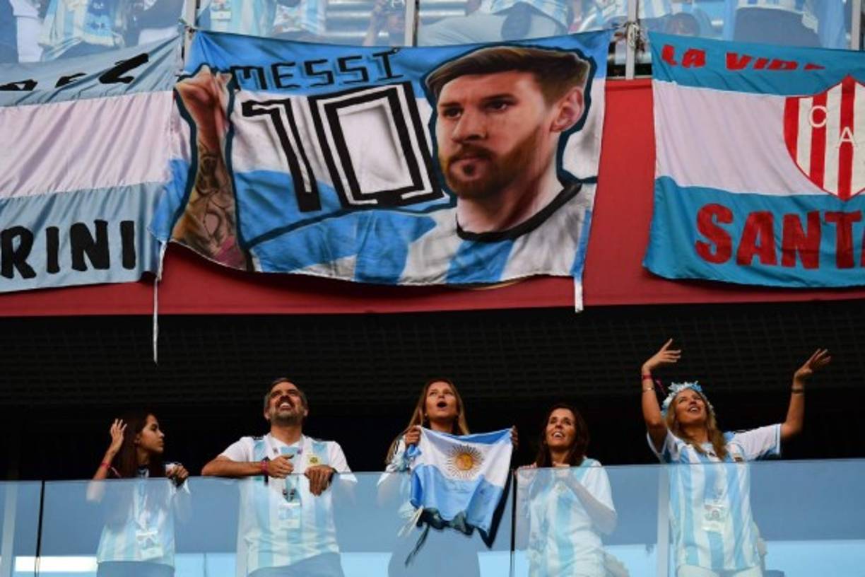 Messi con el número 10, la esperanza argentina.