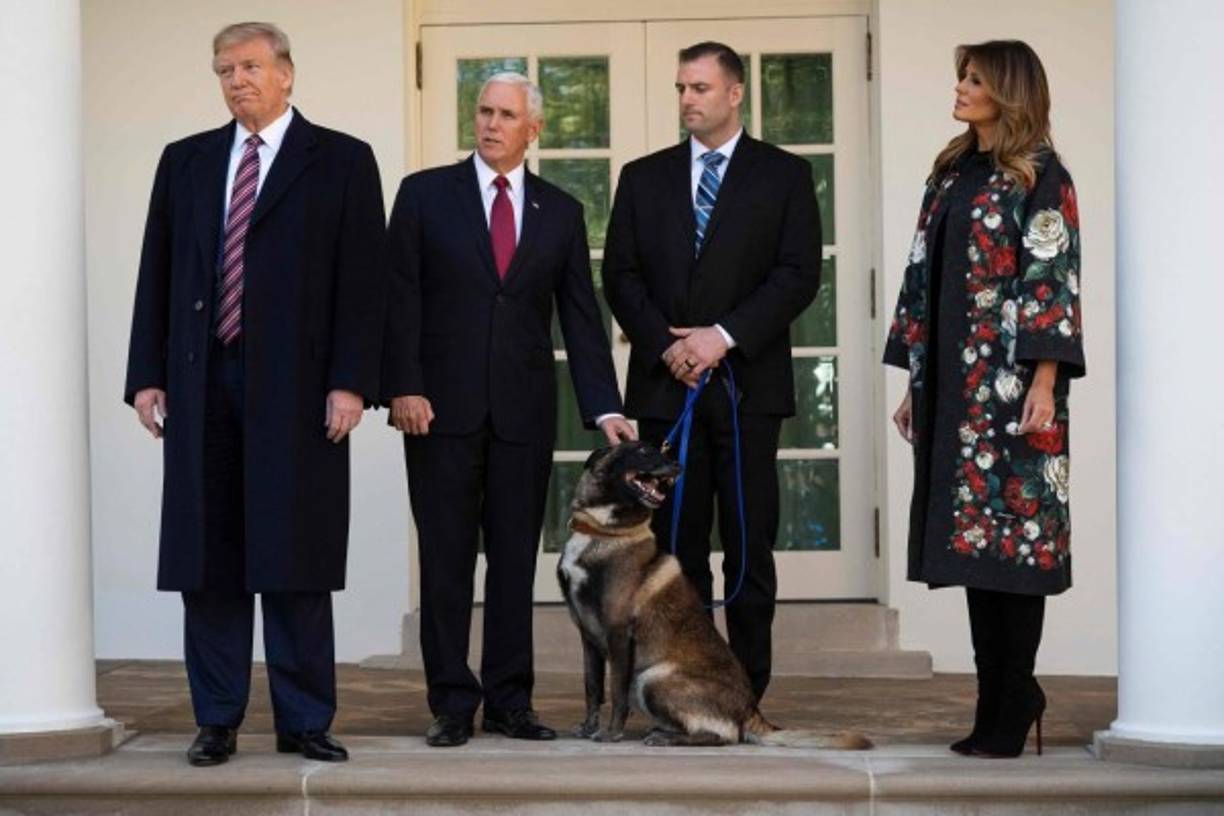 Connan recibió una medalla y un certificado por sus heroicas acciones en Siria, aseveró el mandatario.