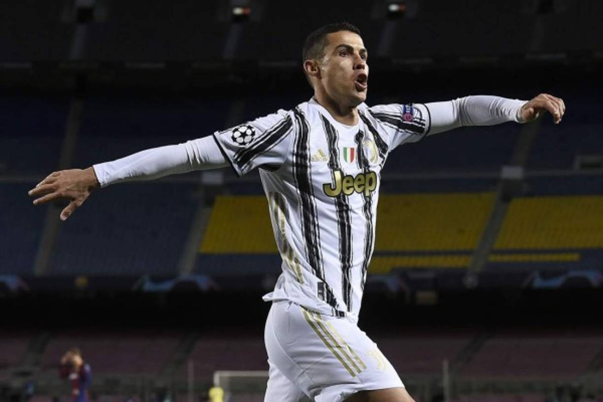 La felicidad de Cristiano Ronaldo tras marcar su doblete.