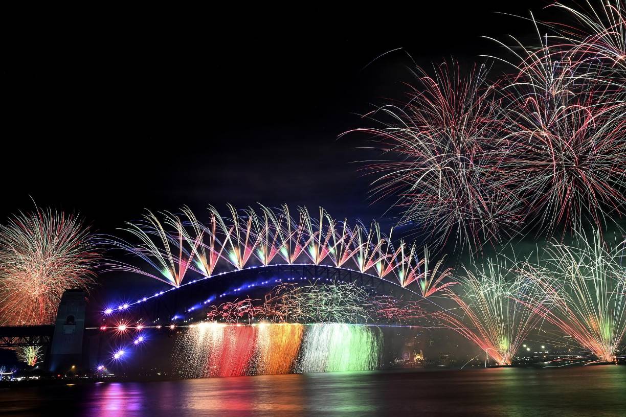 El espectacular recibimiento al Año Nuevo 2023 en Australia (FOTOS)