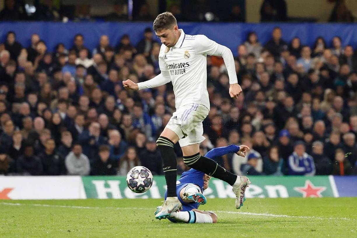 La gran jugada de Fede Valverde para el segundo gol del Real Madrid.