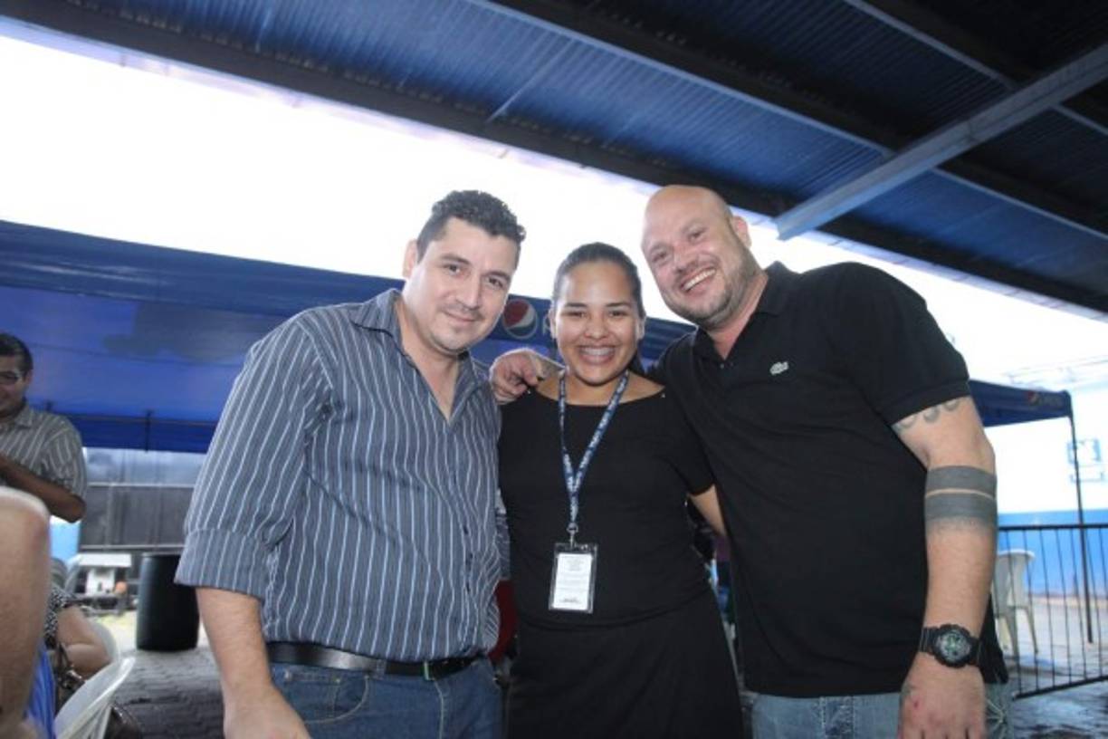 Allan Ramírez, Catalina Torres y Jorge Gonzales.