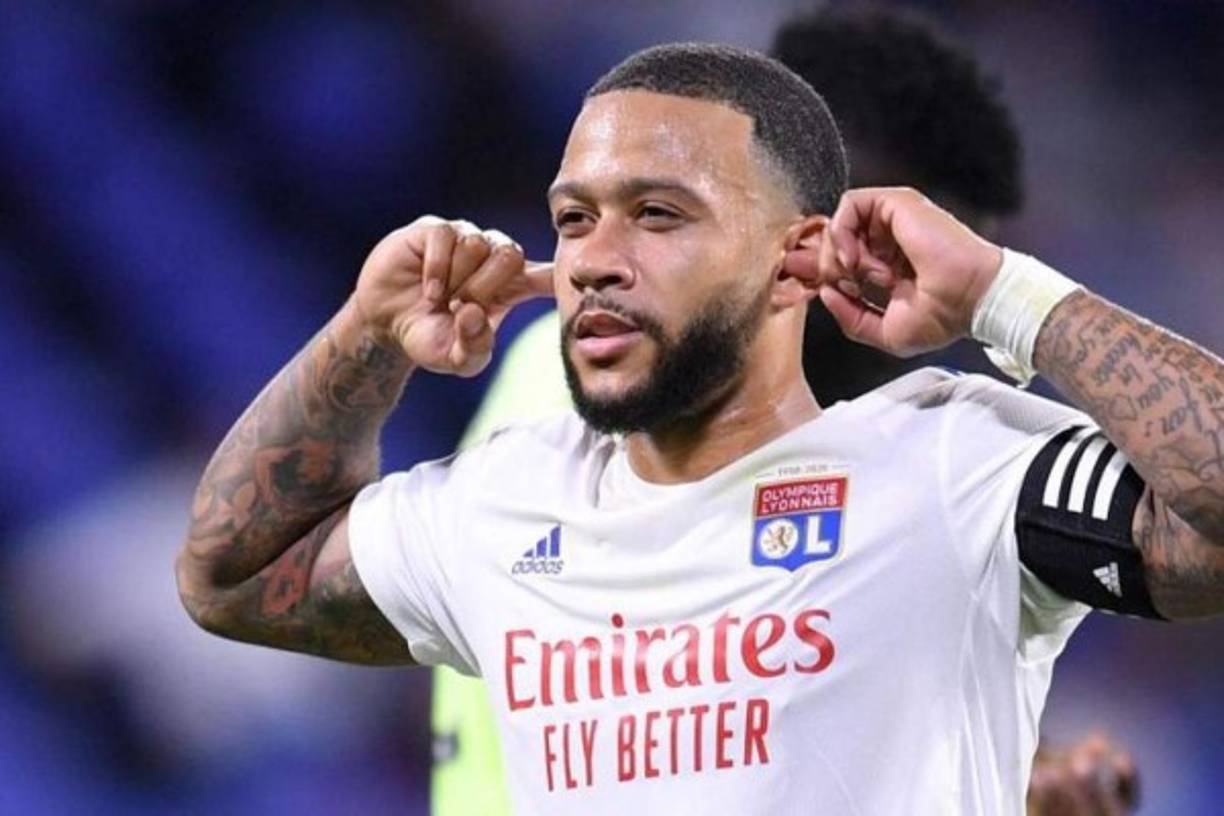 15. Memphis Depay (Lyon) - El holandés ha marcado 18 goles (36 puntos) en la Ligue 1.
