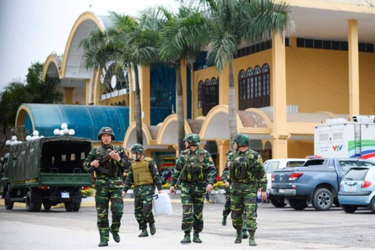 Hanoi, la 'ciudad de la paz', desplegó fuertes medidas de seguridad ante la llegada de Kim Jong-un y Donald Trump para una cumbre de líderes que convertirá a la capital vietnamita en el centro de la atención mundial.