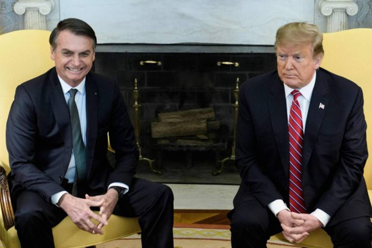 Trump afirmó en una rueda de prensa que va a proponer a Brasil como un aliado preferente fuera de la OTAN y sugirió incluso la idea de que el país pueda integrar el pacto militar como socio.