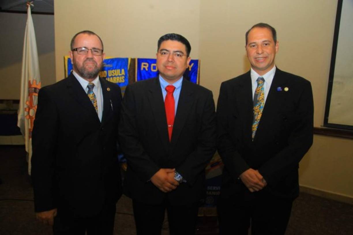 Juan Ángel Arias, Marlon Mejía y Ramón Gonzales.
