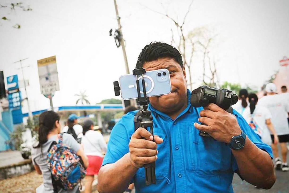 Melvin Cubas, fotógrafo de Diario LA PRENSA.