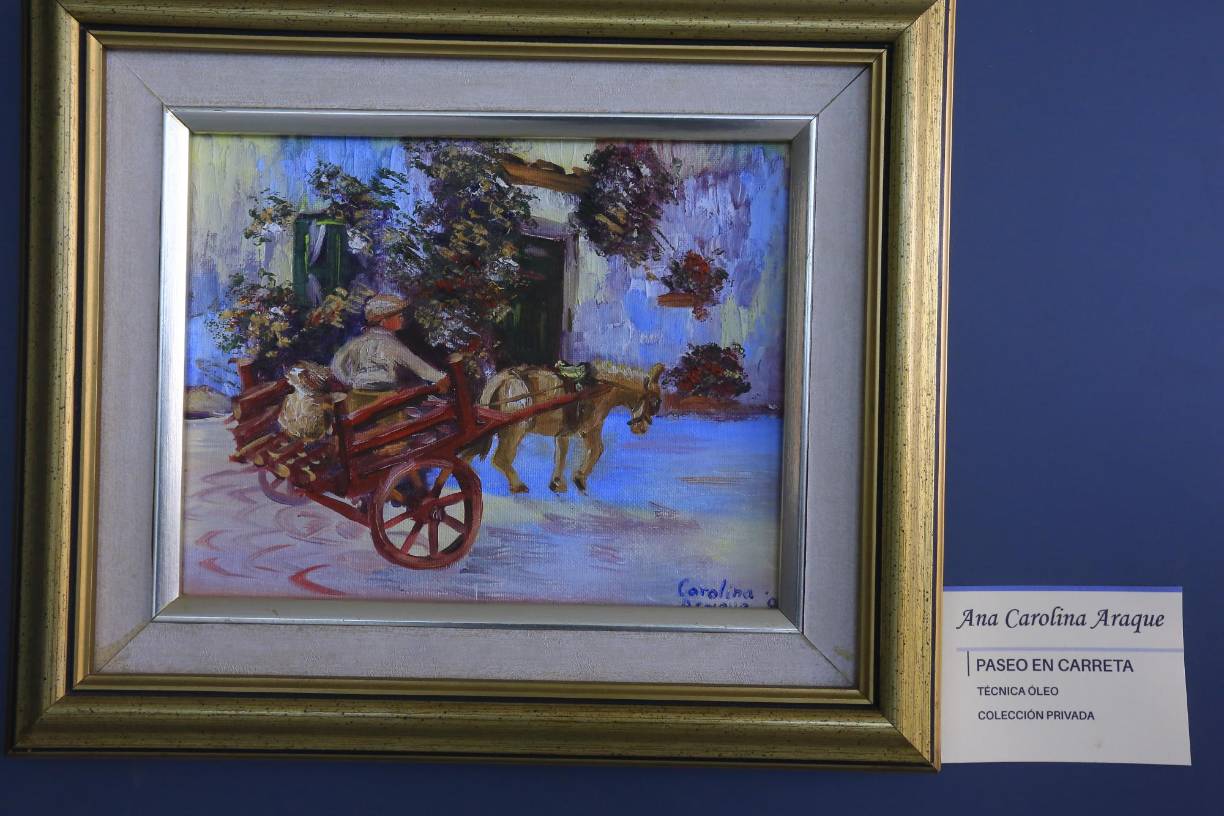 ”Paseo en carreta”, por Ana Carolina Araque