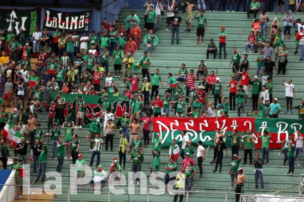 El Marathón también contó con el apoyo de aficionados en el Nacional.