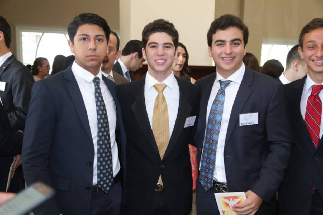 Andrés Lagos, Jacobo Kafati y Rodrigo Hawit.