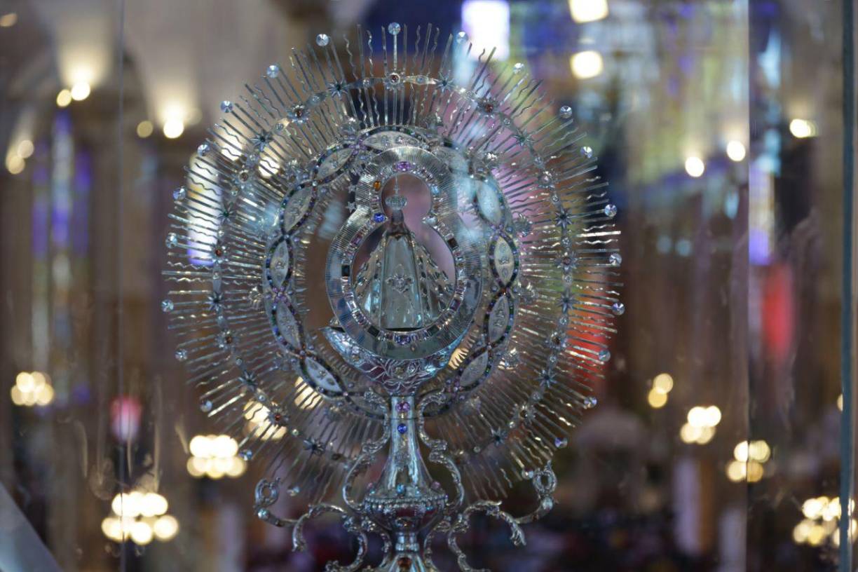 Imagen de la Virgen de Suyapa, patrona de Honduras.