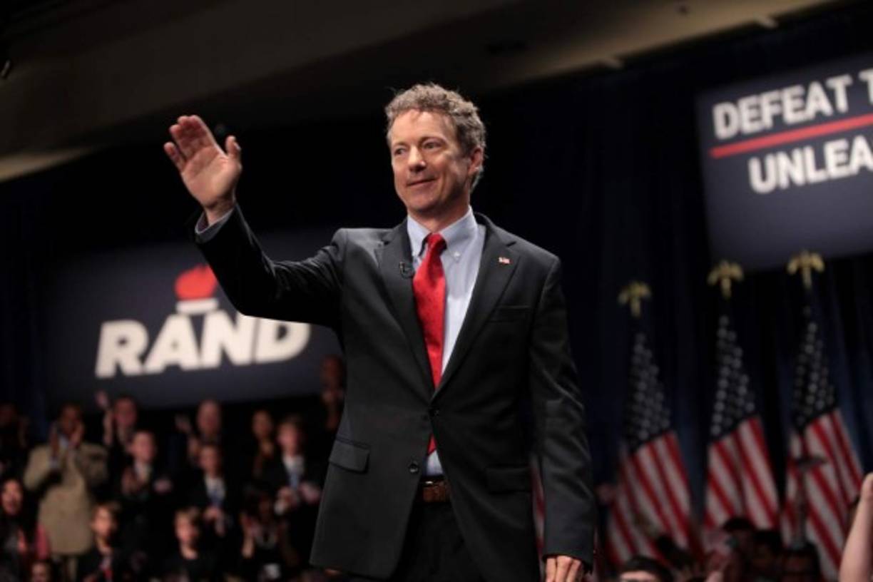 8. El senador Rand Paul. El oftalmólogo de 53 años es un reconocido orador. Rompió récord con un discurso de 24 horas en el senado donde representa al estado de Kentucky. Es uno de los contendientes más agresivos.