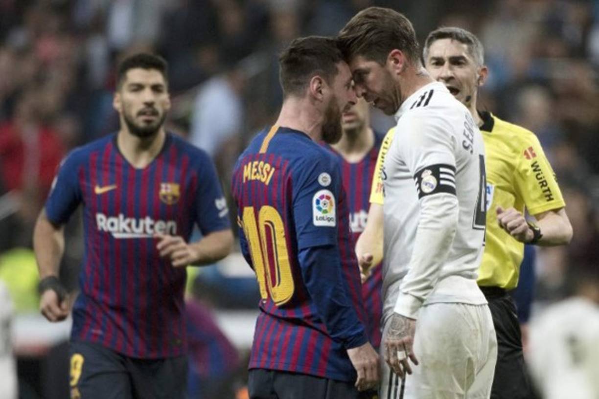 Messi explotó como pocas veces se le ha visto y decidió encarar a Ramos.