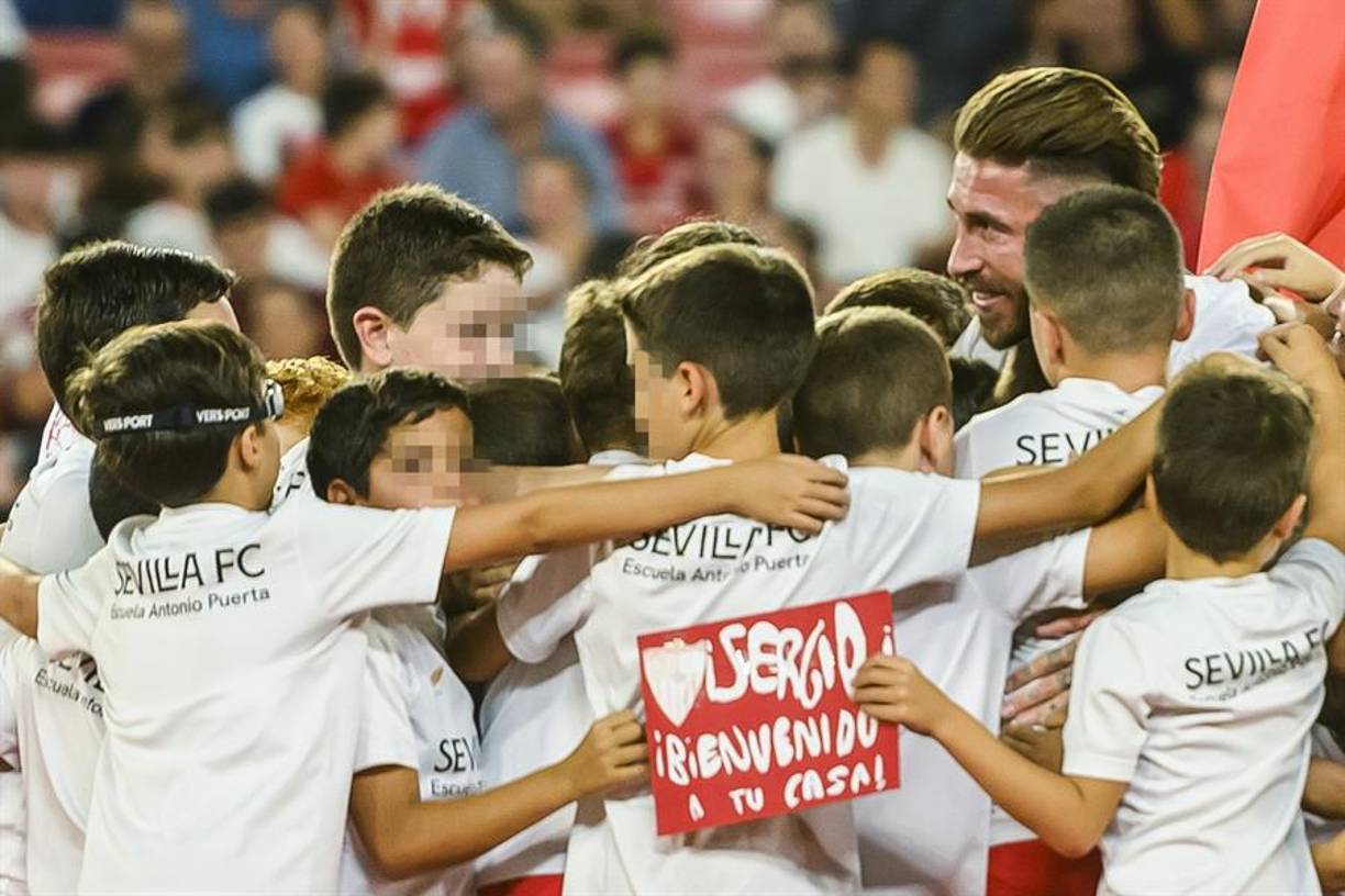 Crack de Real Madrid habló: Sergio Ramos llora en su presentación con Sevilla