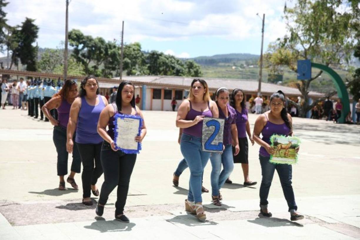 Cada cuadro en el desfile estuvo bien representado.
