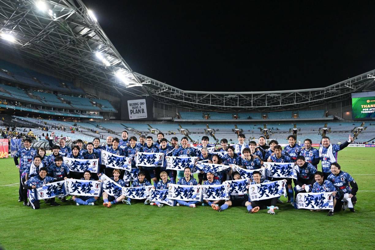 Japón: Los asiáticos estarán en el Mundial de Qatar 2022.