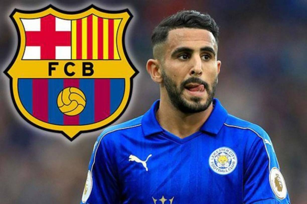 El FC Barcelona quiere mejorar su plantilla de cara a la temporada que viene. Según la información de 'Sport', Riyad Mahrez es uno de los hombres elegidos para ilusionar a la afición y lograr los objetivos. El jugador de 26 años, que pertenece al Leicester, ha anotado 9 goles en 43 encuentros esta campaña, y su precio de salida rondaría los 40 millones de euros.