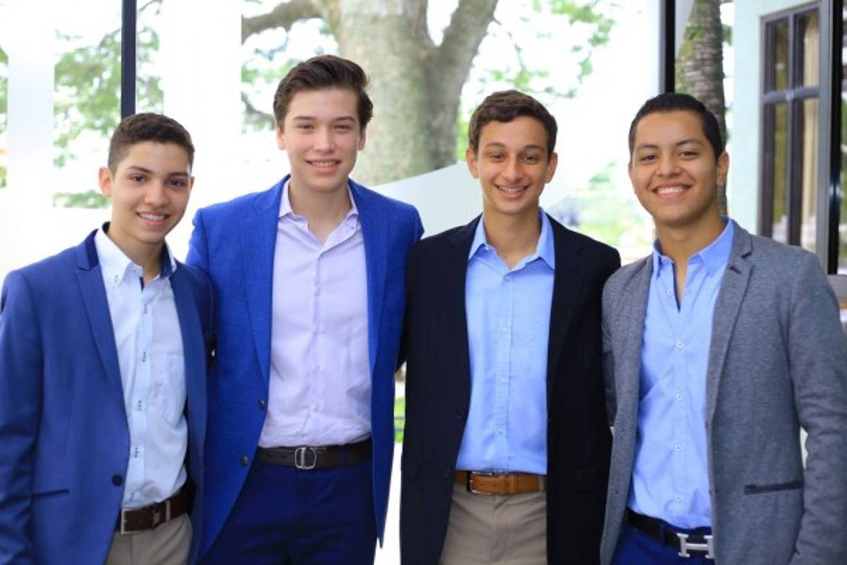 Fernando Canahuati, Rodrigo Reyes, Adrián Hawit y Óscar Reyes.